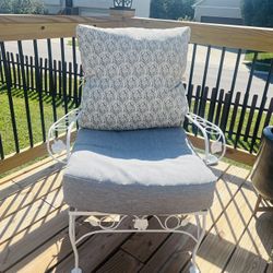 80s Vintage Wrought Iron  Patio Set