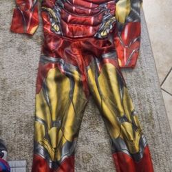Iron Man Costume Size Small Kids