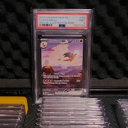 Charizard 151 PSA9
