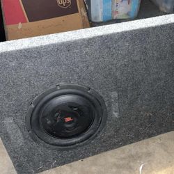 Subwoofer Box w/ 10” JBL Speakers
