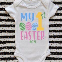 1st Easter Onesie 