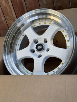 17x9.0 BRAND NEW DEEP DISH WHEELS/RIMS. MST MT07. 5X100