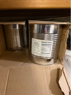 White Wheat - #10 Cans - 12 Cans