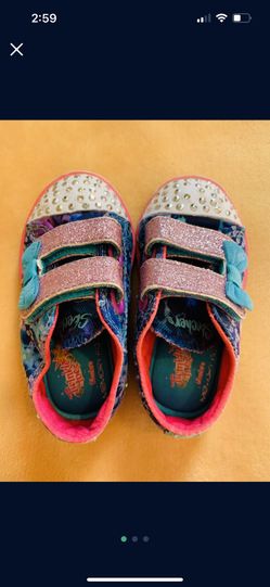 Toddler girl Skechers shoes size 5