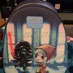 Loungefly Star Wars Darth Vs Obi-wan Chili Characters Backpack 