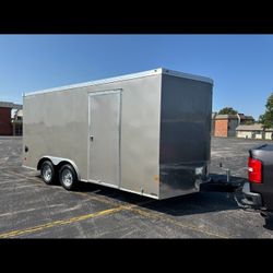 8.5 × 16 WELLS CARGO TRAILER