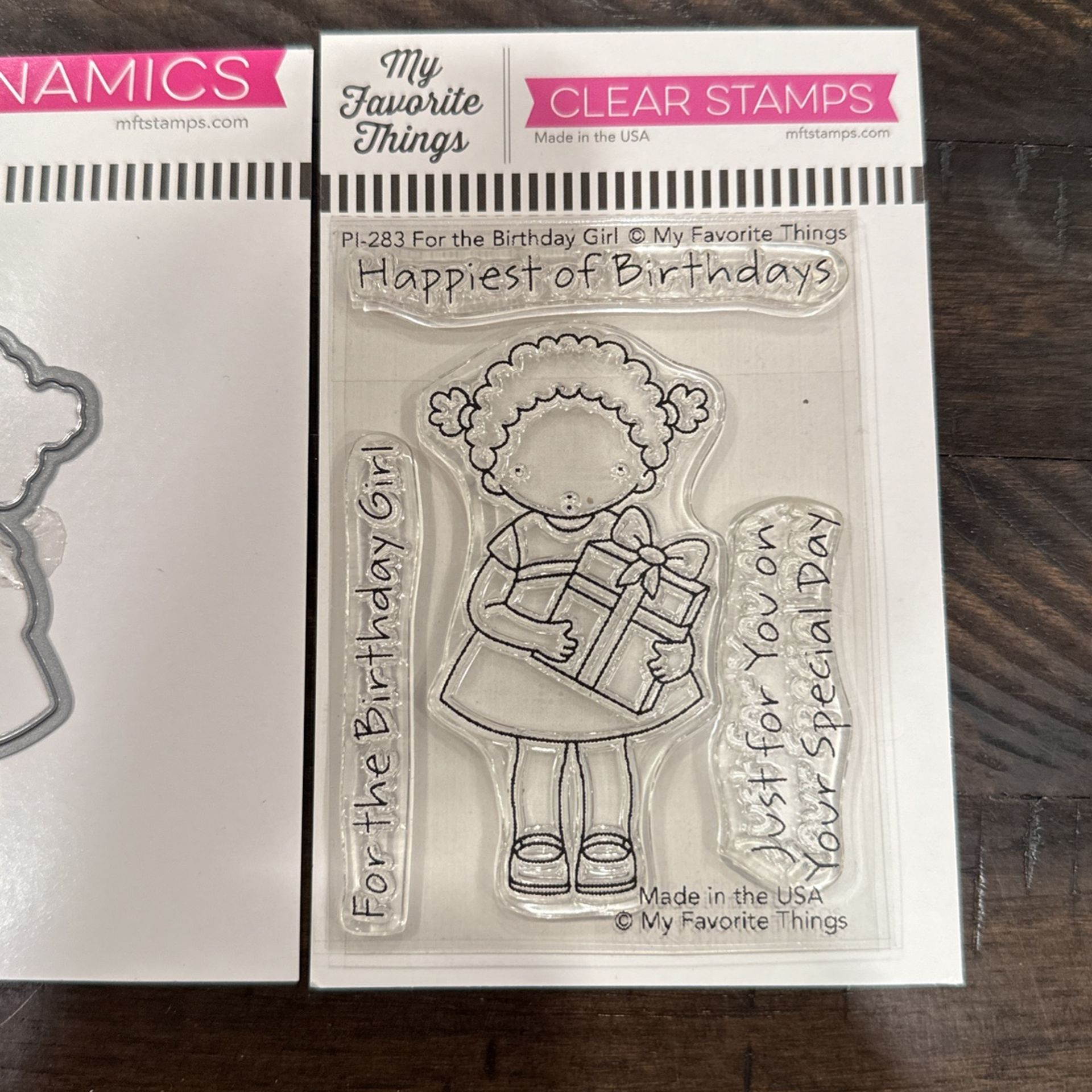 Happiest Of Birthdays Stamp And Die Cut