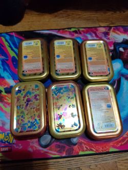 Pokemon 151 empty tins