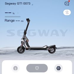 Segway GT1 electric scooter – high-performance 40mph