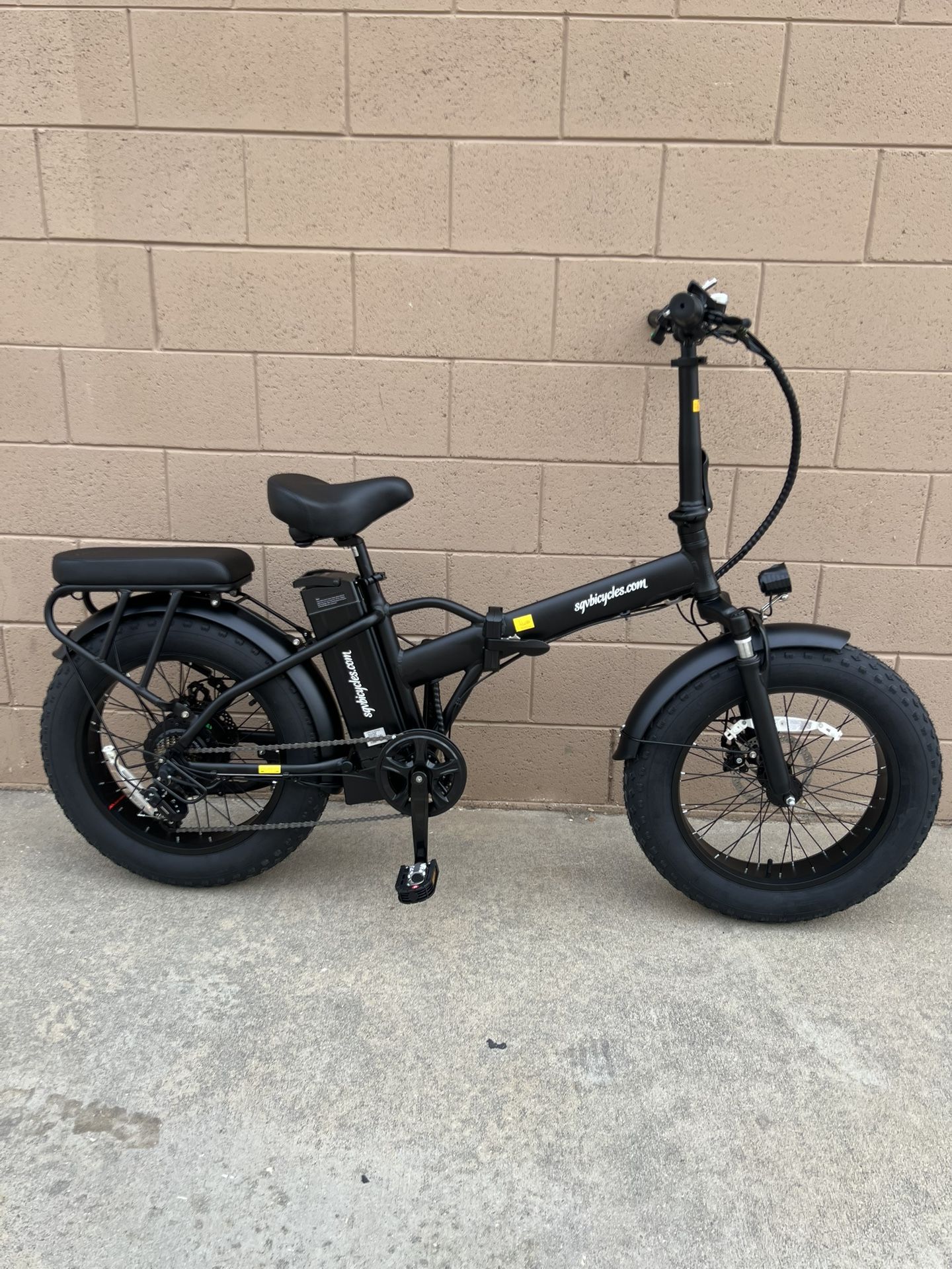 Folding Ebike 750W 48V E-Bike 20”x4.0