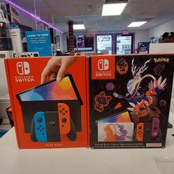 OLED Nintendo Switch  On Payments With $39 Down