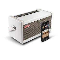 Positive Grid Spark Pearl Guitar Amplifier Electric, Bass and Acoustic Guitar 40-Watt Combo Practice Amp with Spark Mobile App (Pearl) 