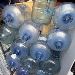 Empty 5 Gallon Water Jugs / Water Cooler Bottles  – $5 Each