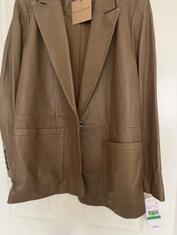 Leather Michael Kors Jacket 