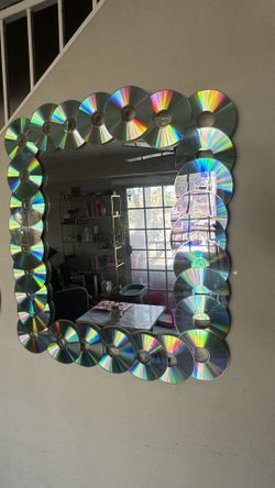 Hand Made Cd Mirror