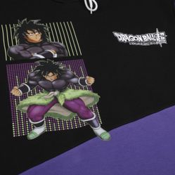 Dragon Ball Z Broly Short Sleeve Hoodie