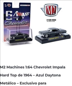 M2 Machines 1964 Chevrolet Impala SS 1:64 Diecast