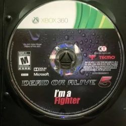 XBOX 360: DEAD OR ALIVE 5 I'M A FIGHTER