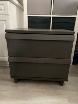 IKEA MALM 2-Drawer Nightstand