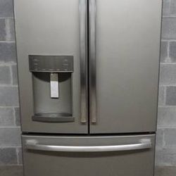 GE 36" French Door Refrigerator (27.8 cu. ft.) - Slate - GFE28GMKFES