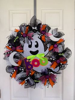 Handmade Halloween Wreath
