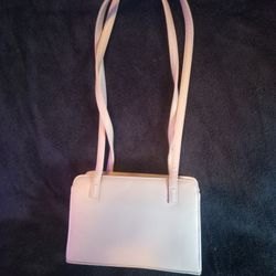 Koltov Women’s Shoulder Bag Purse Handbag Faux Leather Beige Pockets Organizer
