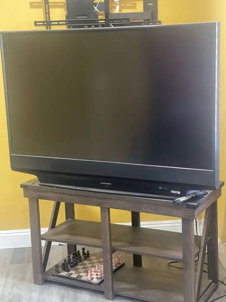Mitsubishi Rear Projection TV 65”