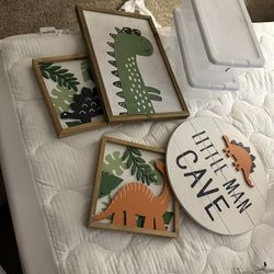 Dinosaur Frame Decor 