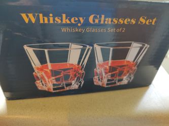 Whiskey Glasses Two-piece Glass Set