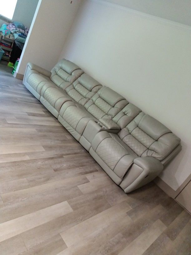 2 Piece Recliner Couch
