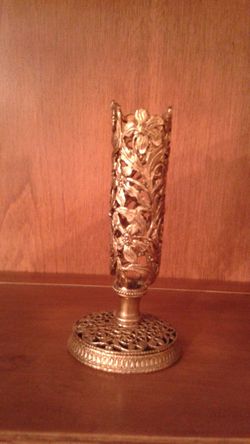 VINTAGE & RARE FILIGREE VASE