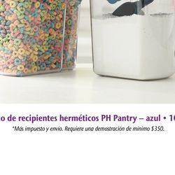 Recipientes Herméticos Set De 4 Piezas 👉 princess house todo nuevo y con caja 📦