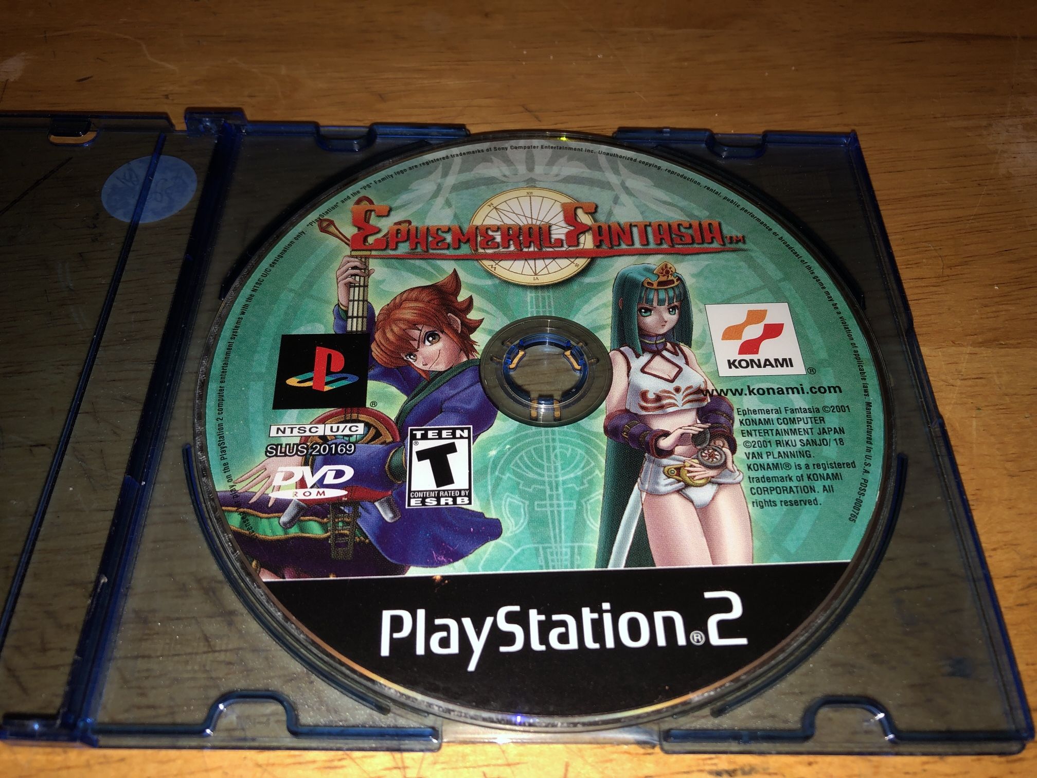 PS2 Game Ephemeral Fantasia