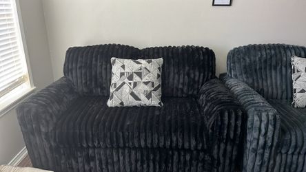 Ashley’s Black cloud love seat
