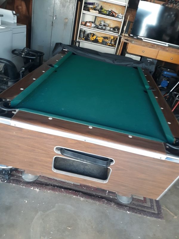 slate bar size pool table