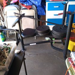 Used 80 Lb Weight Set