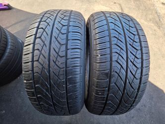 2 USED TIRES YOKOHAMA 225/55/17