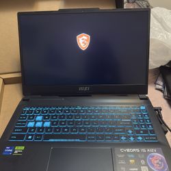 MSI Gaming laptop 