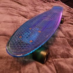 Blue Short Skateboard 