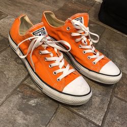 Converse All Star Low-top Orange Menβs 11 Womenβs 13