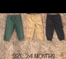 LIKE NEW‼️ 24 MONTHS • PANTS FOR TODDLER BABY BOY- OSHKOSH