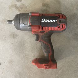 Bauer 20V 1/2" Impact Wrench (No Battery; No Charger)