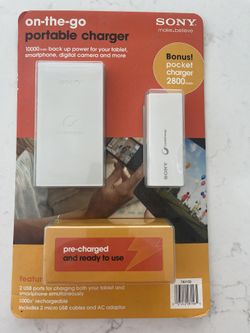 Sony On The go Charging Device