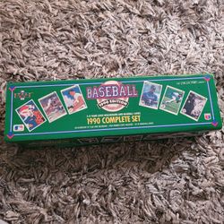 Baseball Cards Upper Deck 1990 Complete Set