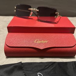 Cart Gray Designer Sunglasses With Box And Cloth