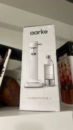 Aarke Carbonator lll with CO2 Cylinder, Sparkling & Carbonation Water Machine