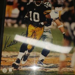 Kordell Stewart Autographed Poster