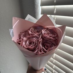 Ribbon Rose Bouquets 