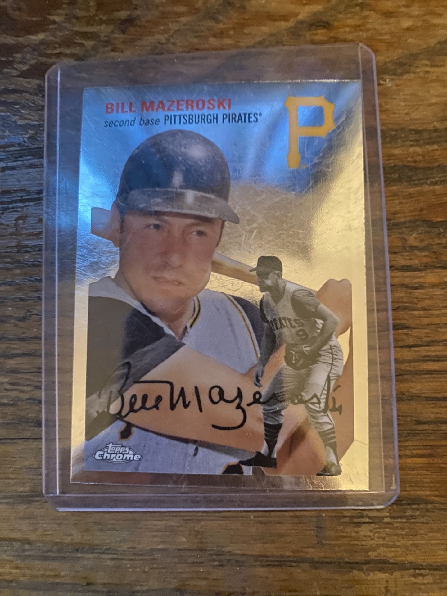 Bill Mazeroski Baseball Card