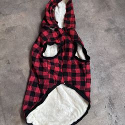 Dog Hoodie Cold Weather Jacket Size L